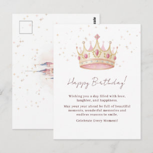Kronen-Geburtstagsfeier der Prinzessin Postkarte