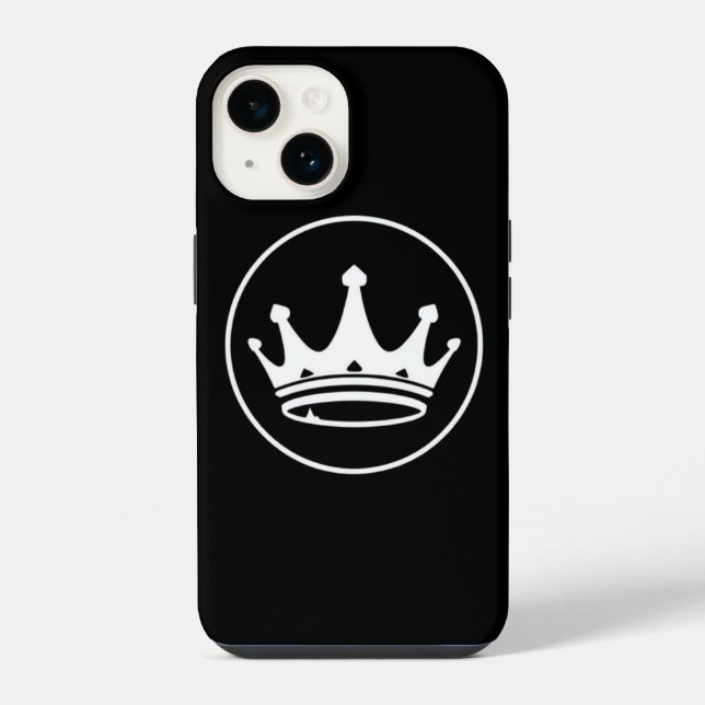 Kronen-Gehäuse iPhone Hülle (Rückseite)