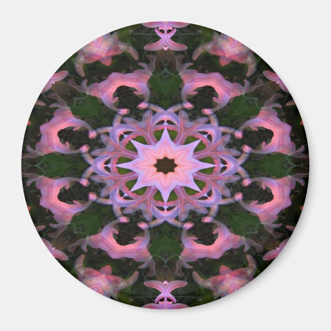 Kronen in Rosa... Magnet (Vorne)