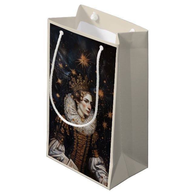 Kronen Josephine - Geschenktasche Kleine Geschenktüte (Vorderseite Schrägansicht)