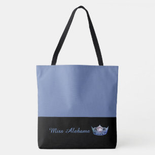 Kronen-Tasche Tasche-Medium Blau Fräulein-Amerika