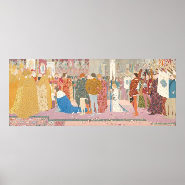 Kronen von Dauphin - Boutet de Monvel Fine Art Poster (Vorne)