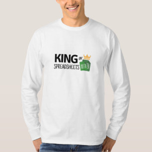 Kronen von Tabellenkalkulationen T-Shirt