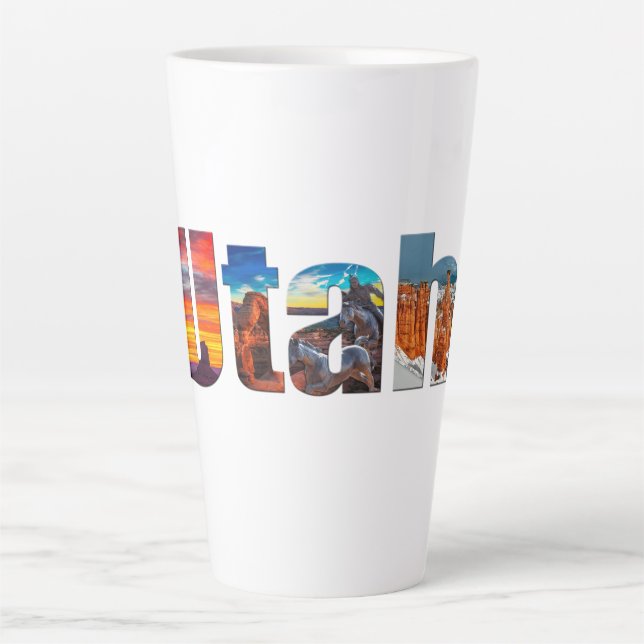 Kronen von Utah Milchtasse (Vorderseite)