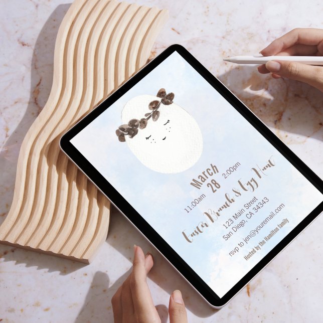 Kroneneier Brunch & Eierjagd Einladung (Von Creator hochgeladen)