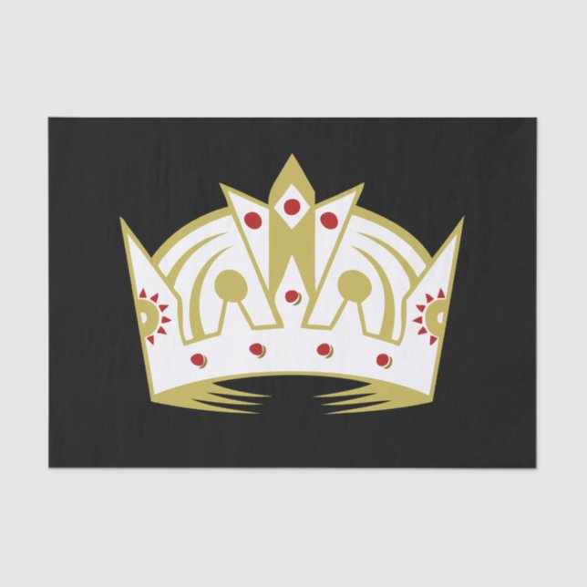 Kronengewebe Seidenpapier (Vorderseite)