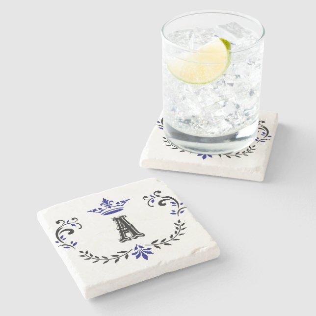 Kronenkrez Steinuntersetzer (Seitenansicht)