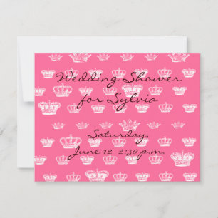 Kronenmuster in Weiß