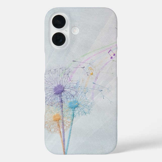 Kronensamen und Musik Case-Mate iPhone Hülle (Rückseite)