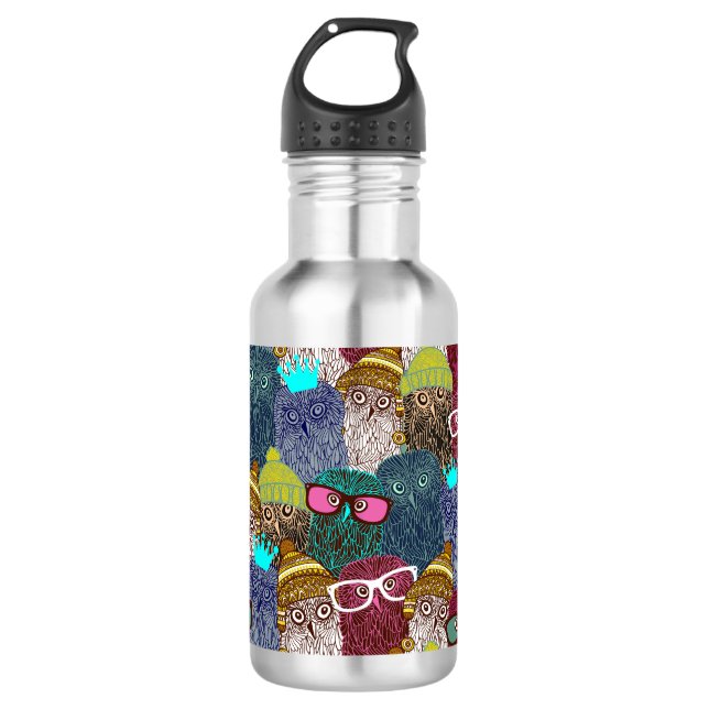 Kronenschale Edelstahlflasche (Vorderseite)