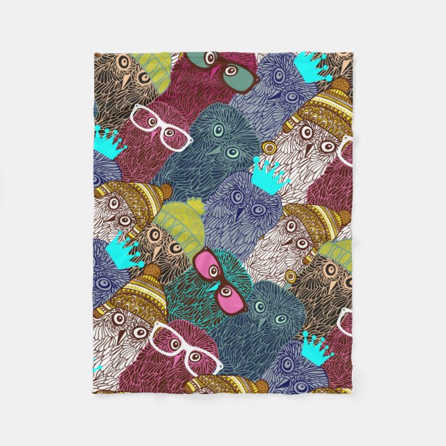 Kronenschale Fleecedecke (Vorderseite)