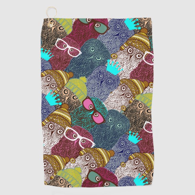 Kronenschale Golfhandtuch (Vorderseite)