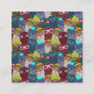 Kronenschale Quadratische Visitenkarte