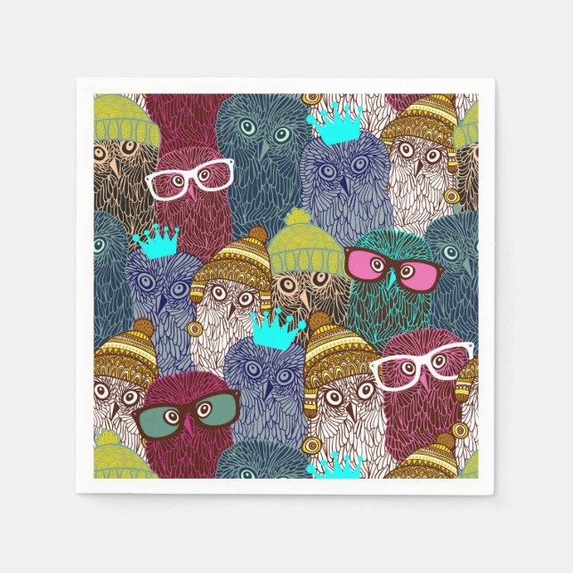 Kronenschale Serviette (Vorderseite)