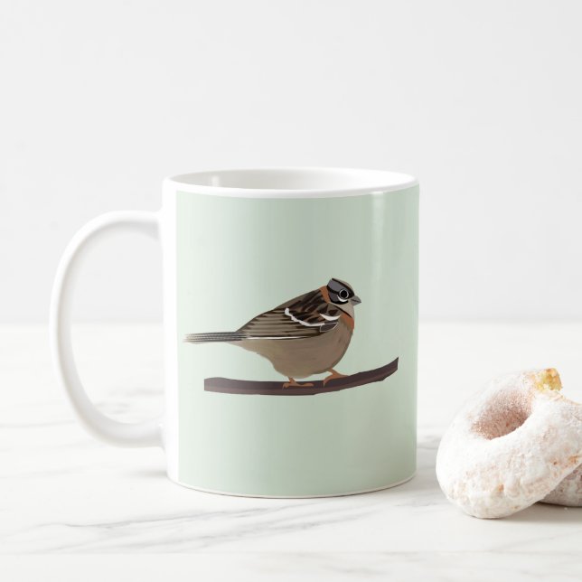 Kronensperling Kaffeetasse (Mit Donut)