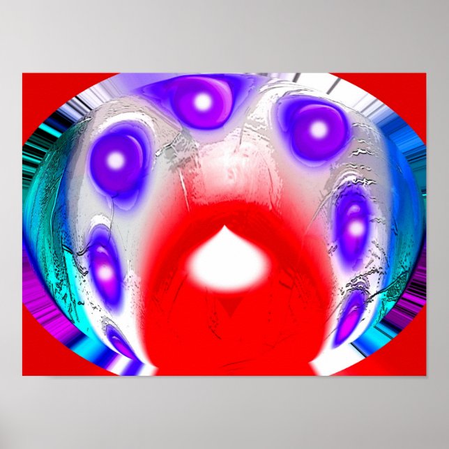 Kronenspirale Poster (Vorne)