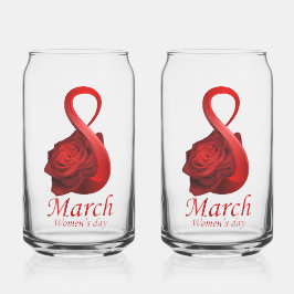 Kronfrauen am Frauentag Dosenglas