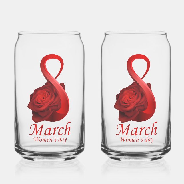 Kronfrauen am Frauentag Dosenglas (Links)