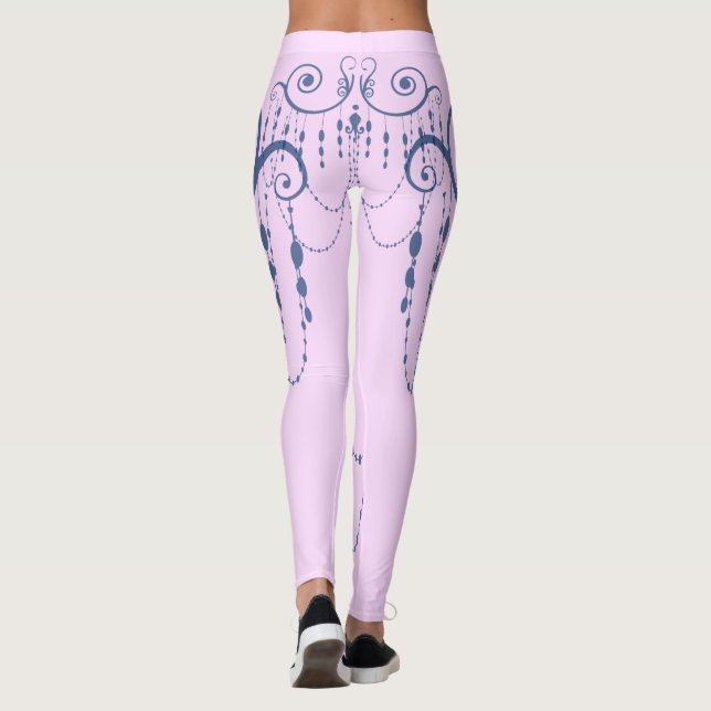 Kronleuchter-ÄNDERFARBE Swing - Leggings (Rückseite)