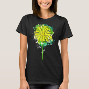 Kronleuchter Blume botanistischer Aquarellsum T-Shirt