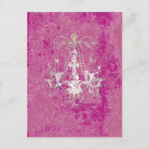 Kronleuchter Elegance ~ Postkarte / Einladungen