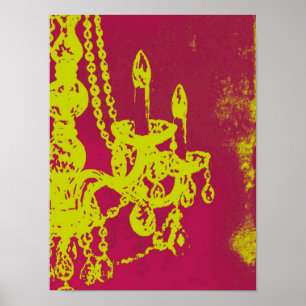 Kronleuchter-Glamour ~ Print / Poster