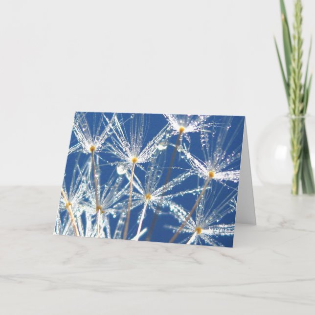 Kronleuchter mit Poesie der Natur Karte (Vorderseite)