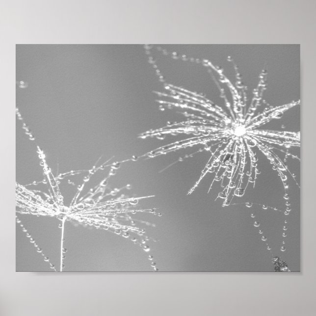 Kronleuchter mit Wasserfall Wand an Wand Art 3 Poster (Vorne)
