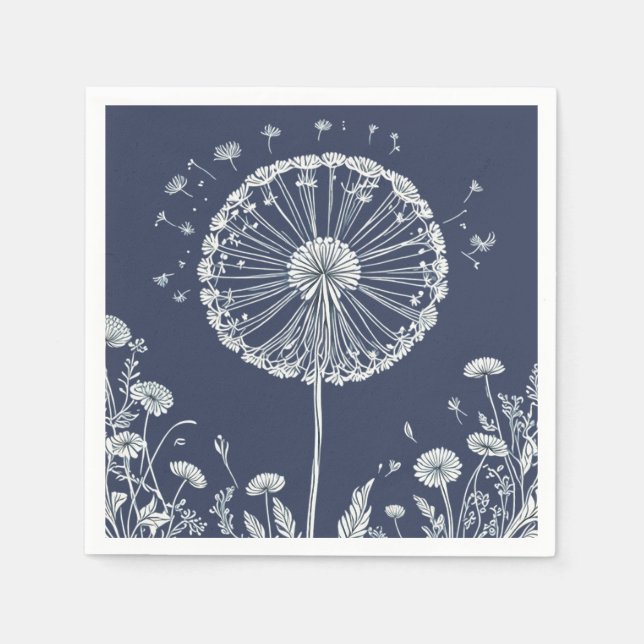 Kronleuchter Serviette (Vorderseite)