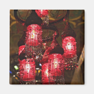 Kronleuchter zum Verkauf, Khan el Khalili Bazaar, Magnet