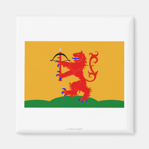 Kronobergs län Flagge Magnet