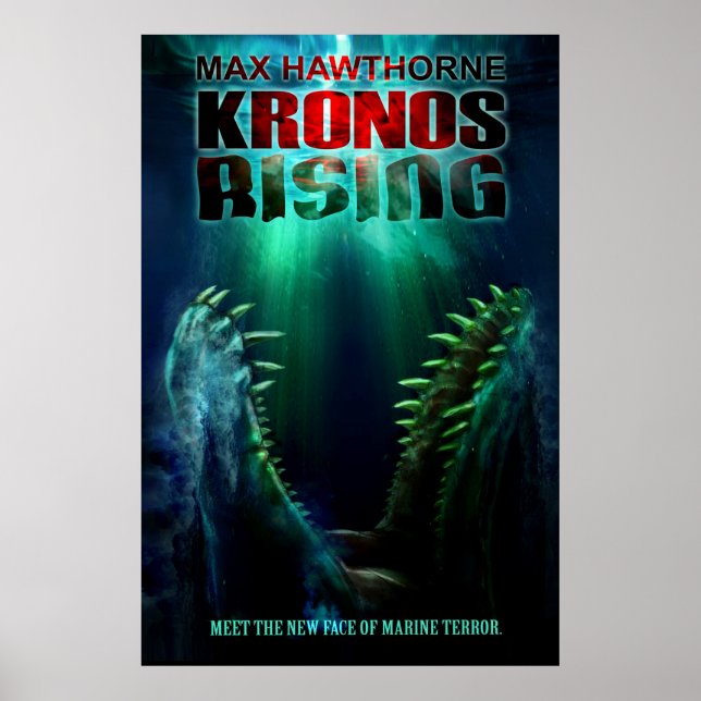 KRONOS RISING by Max Hawthorne - Cover Art Poster (Vorne)