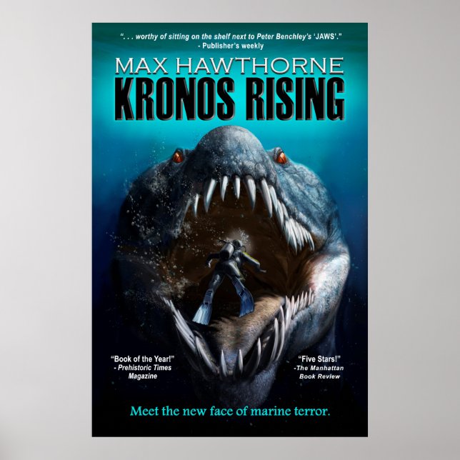 KRONOS STEIGT NEUES COVER DESIGN Poster - TEETH! (Vorne)