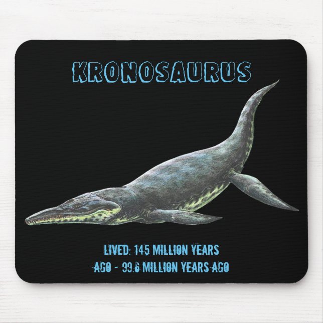 Kronosaurus Dinosaur Mousepad (Vorne)