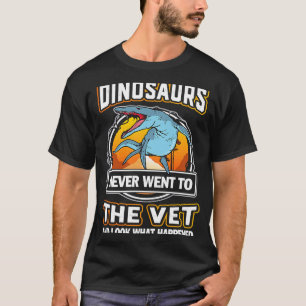 Kronosaurus Dinosaurier gingen nie zu Veteri T-Shirt