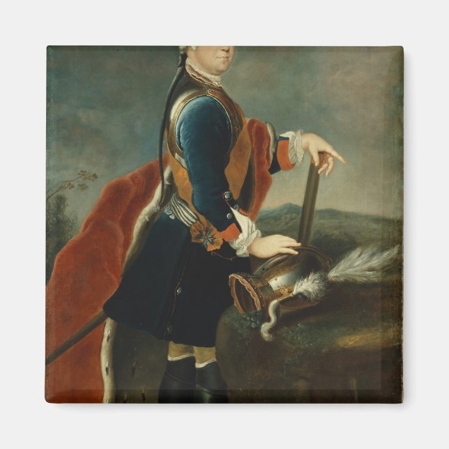 Kronprinz Frederick II, c.1736 Magnet (Vorne)