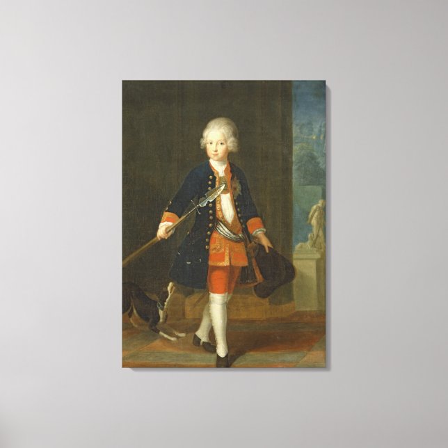 Kronprinz Frederick II Leinwanddruck (Vorderseite)