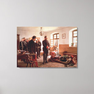 Kronprinz Frederick von der Leiche Leinwanddruck