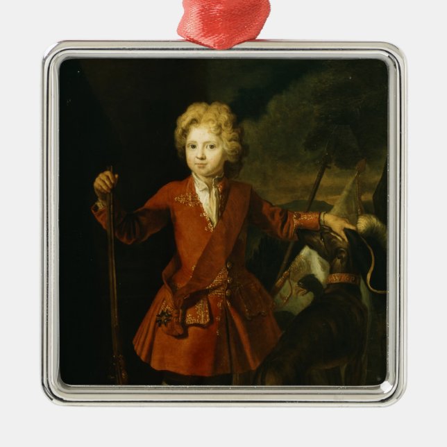 Kronprinz Frederick William I Silbernes Ornament (Vorne)