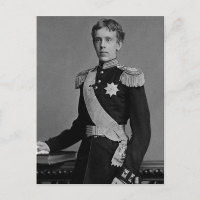Kronprinz Rudolf von Österreich, Sohn Sissi Postkarte (Vorderseite)