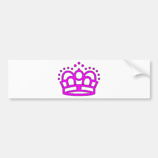 Kronprinzessin Autoaufkleber (Vorne)