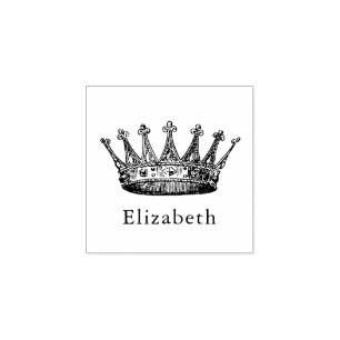 Kronprinzessin Personalisiert Gummistempel