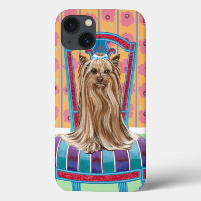 Kronprinzessin Yorkie Case-Mate iPhone Hülle (Rückseite)