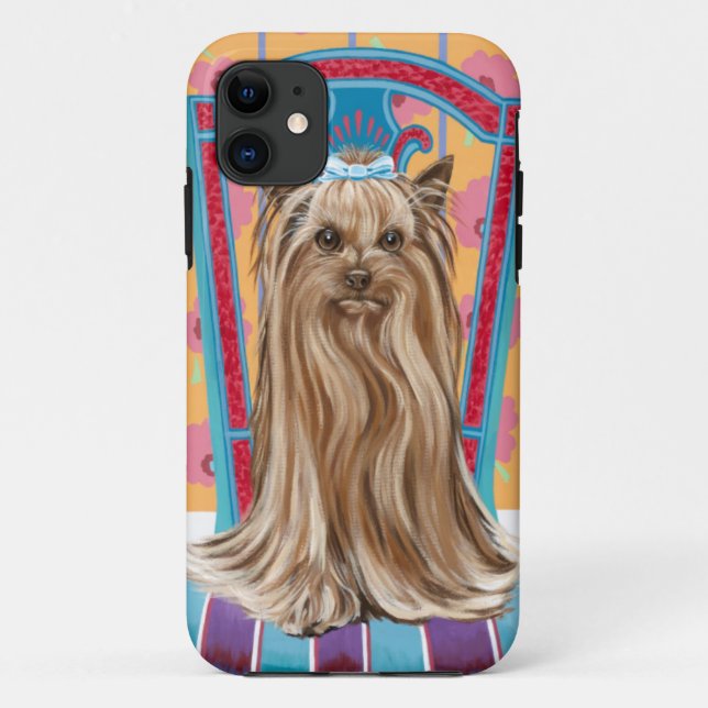 Kronprinzessin Yorkie Case-Mate iPhone Hülle (Rückseite)