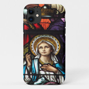 Krönung der gesegneten Jungfrau Mary Stetting Glas Case-Mate iPhone Hülle