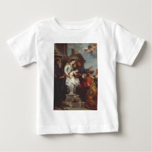 Krönung der heiligen Rosalia von Anthony van Dyck Baby T-shirt