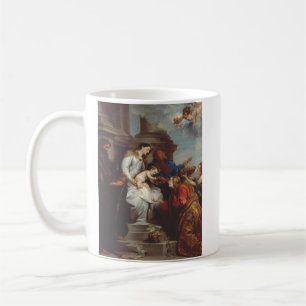 Krönung der heiligen Rosalia von Anthony van Dyck Kaffeetasse