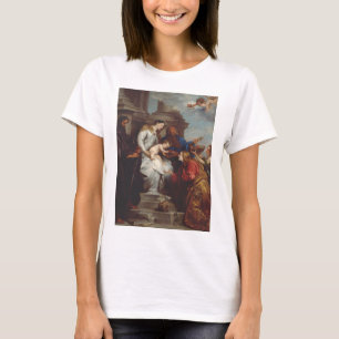 Krönung der heiligen Rosalia von Anthony van Dyck T-Shirt