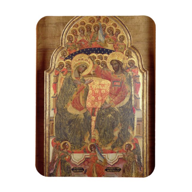 Krönung der Jungfrau, 1372 Magnet (Vertikal)