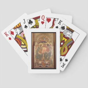 Krönung der Jungfrau, 1372 Spielkarten